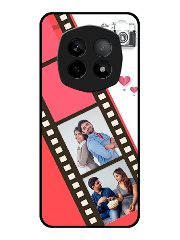 Custom Realme P2 Pro 5G Custom Metal Phone Case - Green Pattern Design