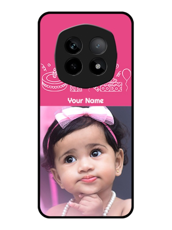 Custom Realme P2 Pro 5G Custom Metal Phone Case - Colorful Flower Design