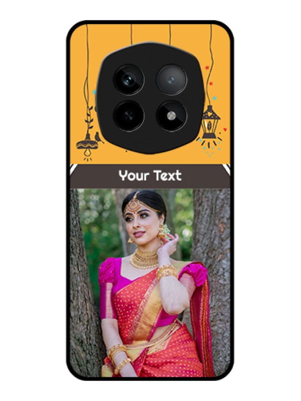 Custom Realme P2 Pro 5G Custom Metal Phone Case - Abstract Flower Design