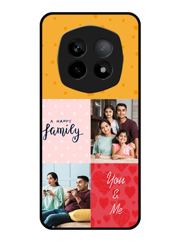 Custom Realme P2 Pro 5G Custom Metal Phone Case - Violet Colored Pattern Design