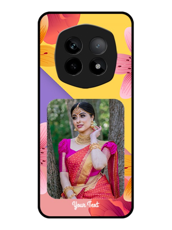 Custom Realme P2 Pro 5G Custom Metal Phone Case - Letters Pattern Design