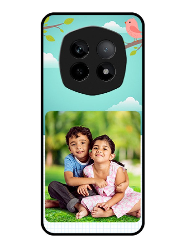 Custom Realme P2 Pro 5G Custom Metal Phone Case - With Birthday Line Art Design