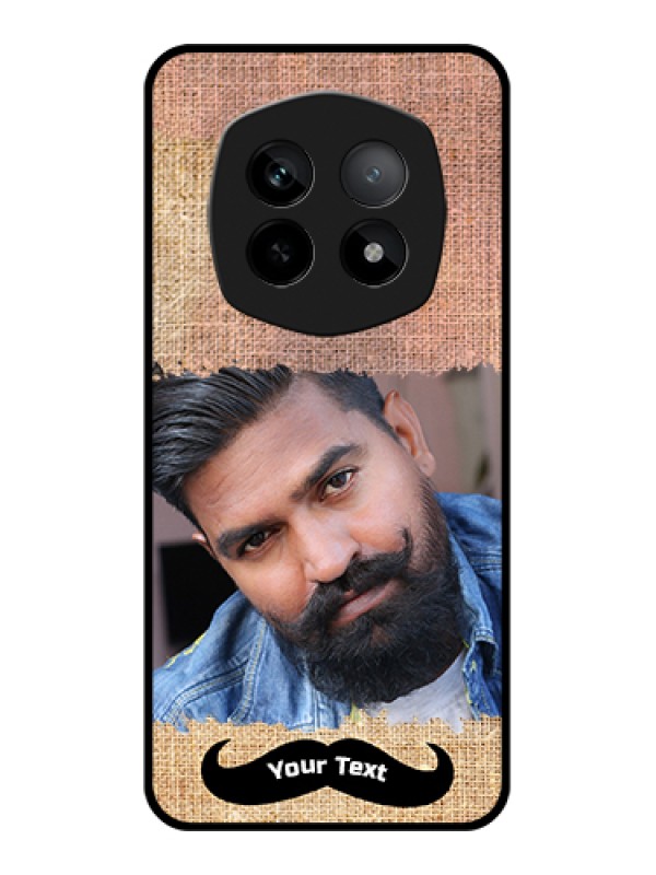 Custom Realme P2 Pro 5G Custom Metal Phone Case - Image With Boho Peacock Feather Design