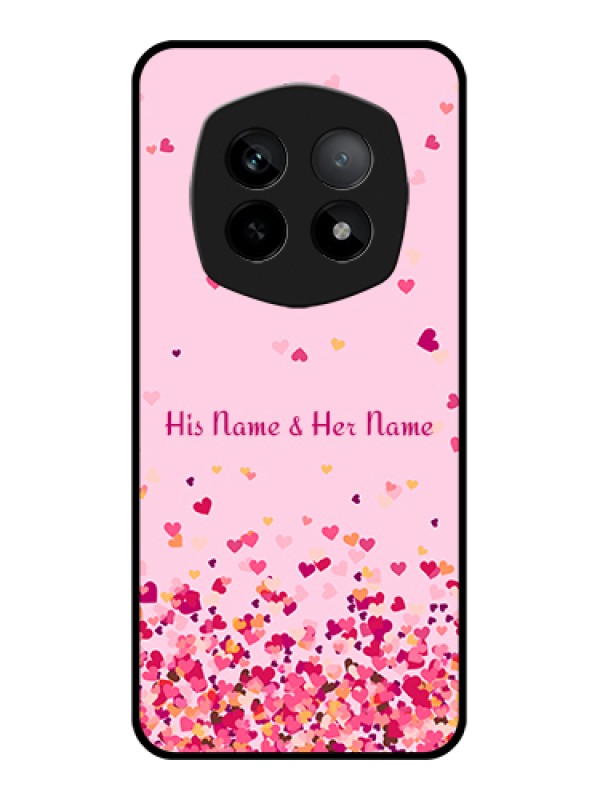 Custom Realme P2 Pro 5G Custom Metal Phone Case - Vintage Heart Design