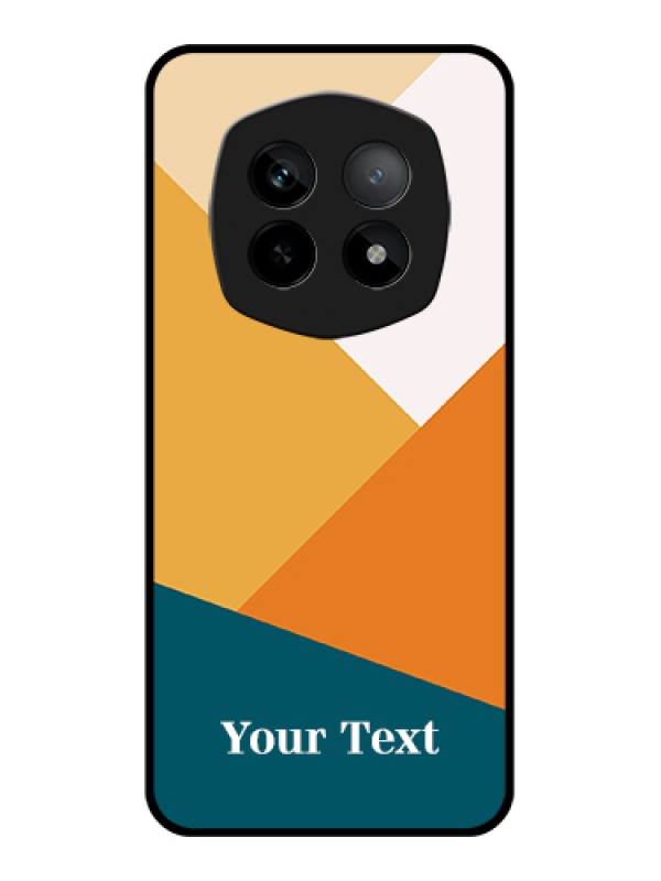 Custom Realme P2 Pro 5G Custom Metal Phone Case - Triangle Pattern Dotted Design