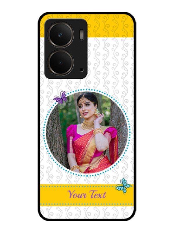 Custom Realme P3 5G Custom Metal Phone CaseDigital Abstract Overlap Design