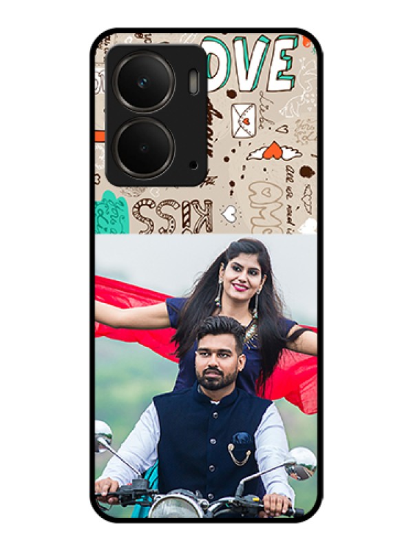 Custom Realme P3 5G Custom Metal Phone CaseBright Yellow Case Design