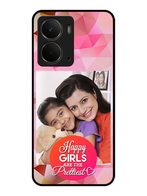 Custom Realme P3 5G Custom Metal Phone CaseSimple Blue Color Design