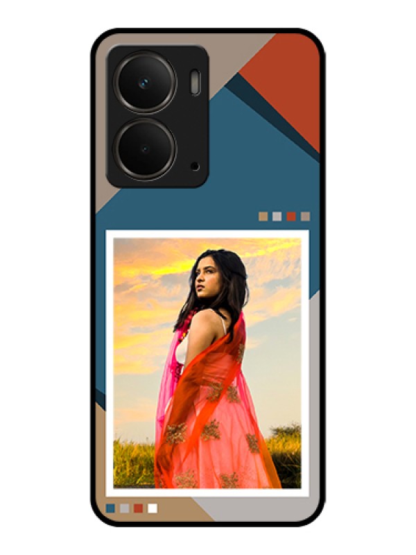 Custom Realme P3 5G Custom Metal Phone CaseLetters Pattern Design