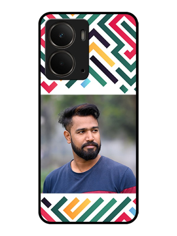 Custom Realme P3 5G Custom Metal Phone CaseBlue Color Couple Design