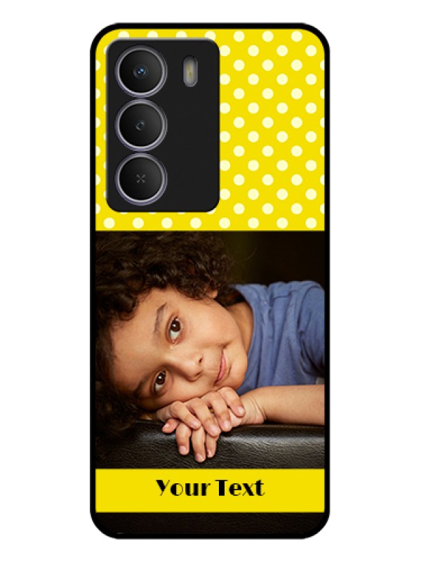 Custom Realme P3 Lite 5G Custom Metal Phone Case - Bright Yellow Case Design