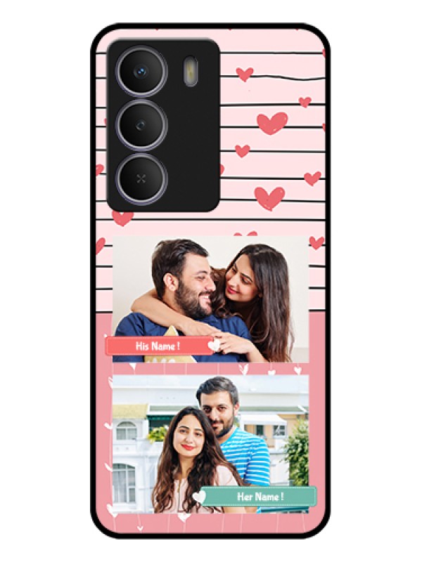 Custom Realme P3 Lite 5G Custom Metal Phone Case - Photo With Heart Design