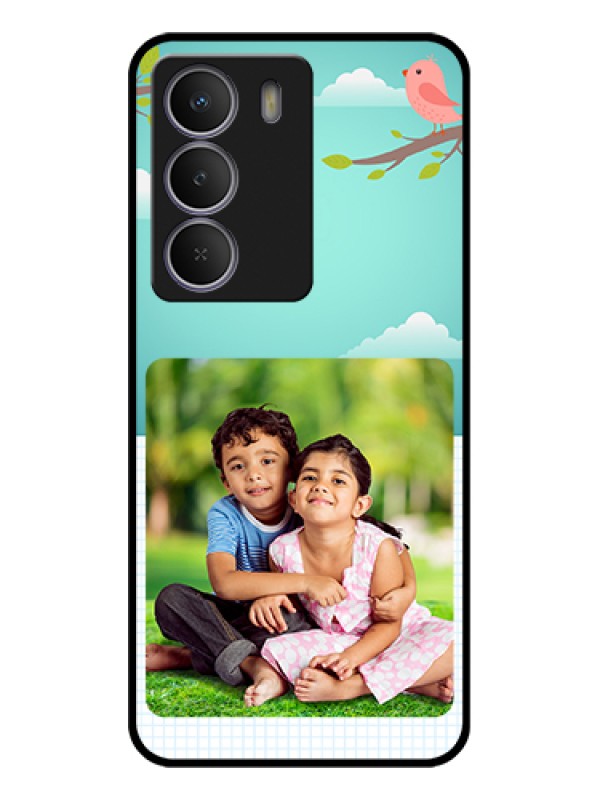 Custom Realme P3 Lite 5G Custom Metal Phone Case - Doodle Love Design