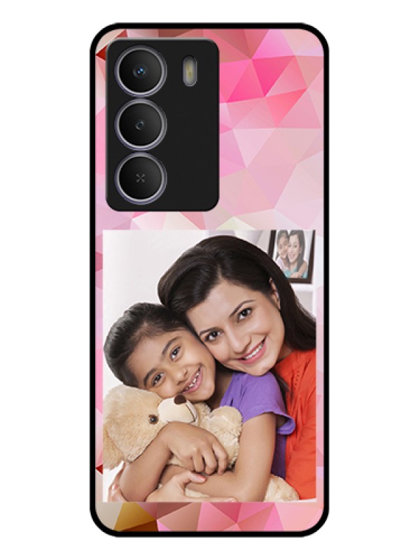 Custom Realme P3 Lite 5G Custom Metal Phone Case - Abstract Triangle Design