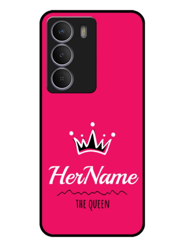 Custom Realme P3 Lite 5G Custom Metal Phone Case - Queen With Name Design