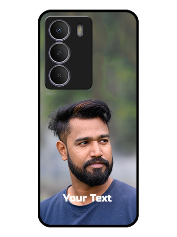 Custom Realme P3 Lite 5G Custom Metal Phone Case - Photo With Text Design