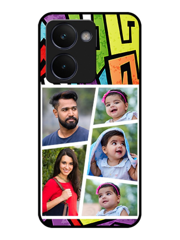 Custom Realme P3 Ultra 5G Custom Metal Phone Case - Graffiti Pattern Design