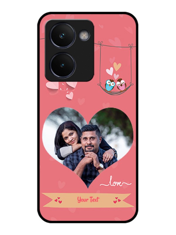 Custom Realme P3 Ultra 5G Custom Metal Phone Case - Peach Color Love Design