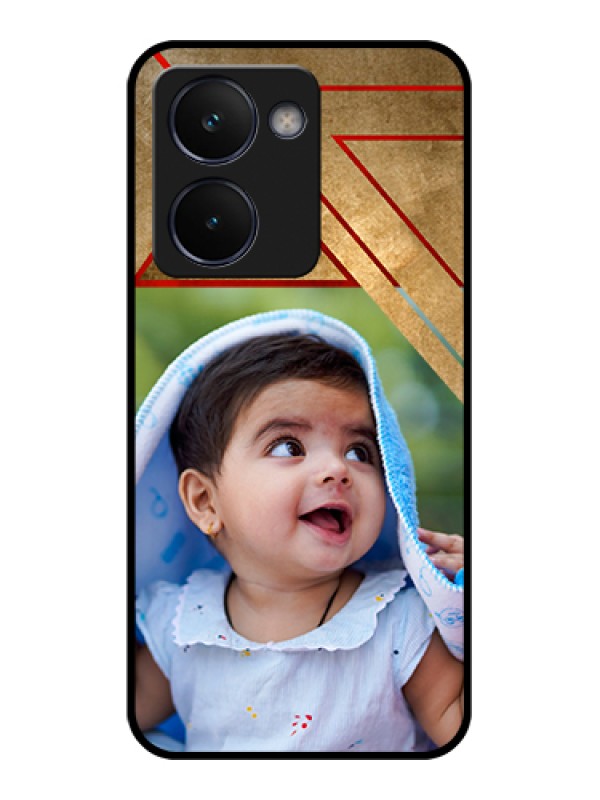 Custom Realme P3 Ultra 5G Custom Metal Phone Case - Red Pattern Case Design