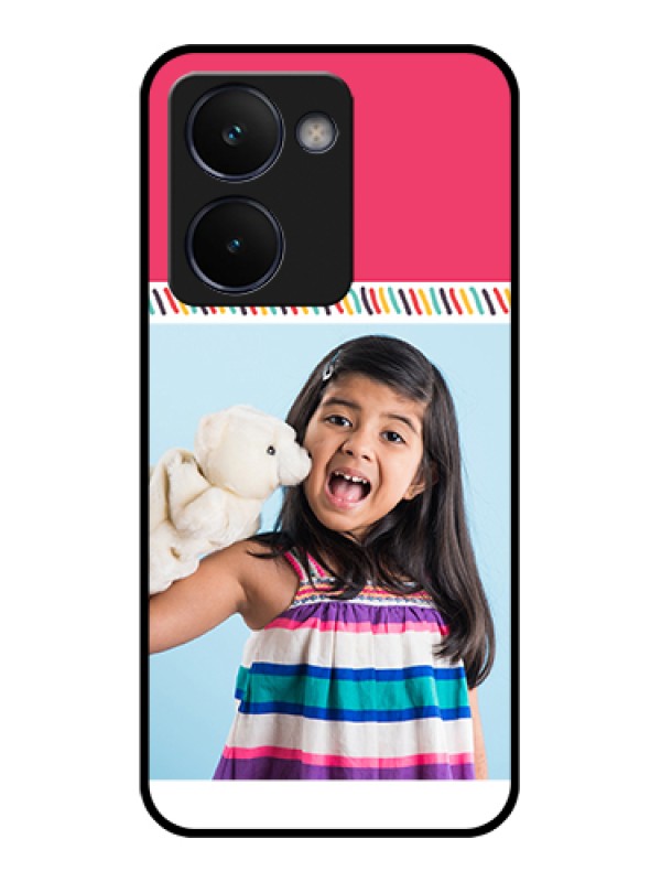 Custom Realme P3 Ultra 5G Custom Metal Phone Case - Pink Color Pattern Design