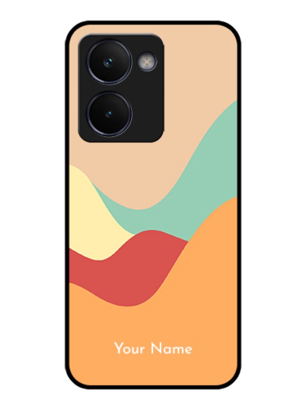 Custom Realme P3 Ultra 5G Custom Metal Phone Case - Yellow Pattern Design