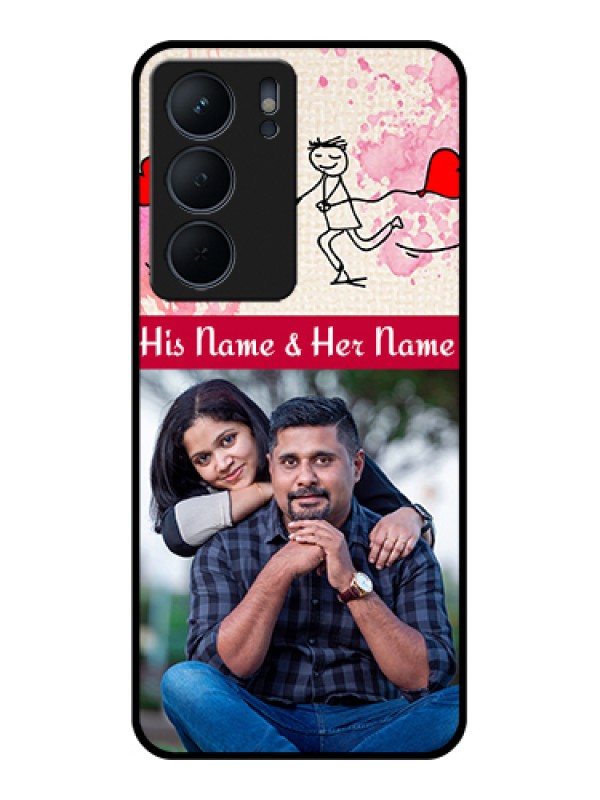 Custom Realme P3x 5G Custom Metal Phone CaseLove Floral Design