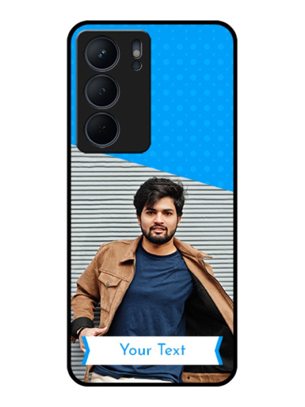 Custom Realme P3x 5G Custom Metal Phone CaseAbstract Triangle Design