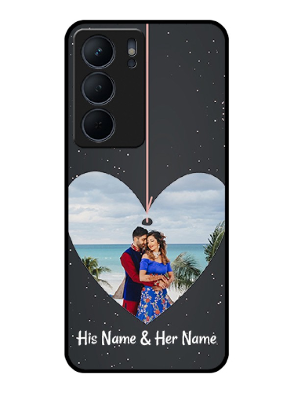 Custom Realme P3x 5G Custom Metal Phone CaseVintage Heart Design