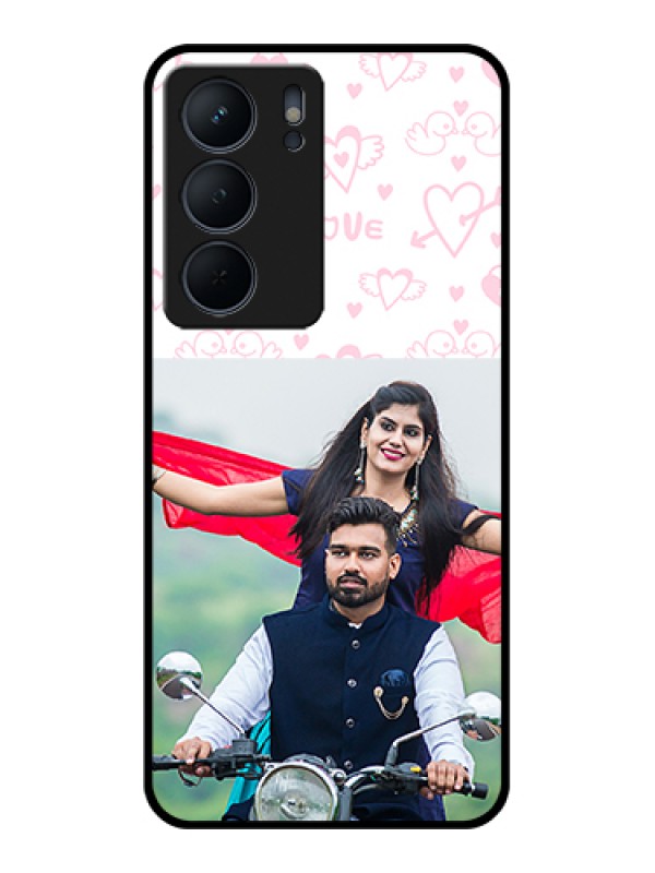 Custom Realme P3x 5G Custom Metal Phone CaseGrunge Line Art Design