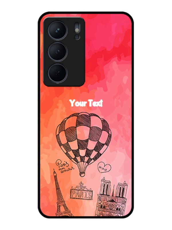 Custom Realme P3x 5G Custom Metal Phone CaseStylish Hexagon Pattern Design