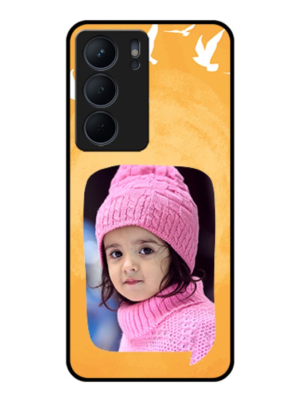 Custom Realme P3x 5G Custom Metal Phone CaseColoured Waves Design