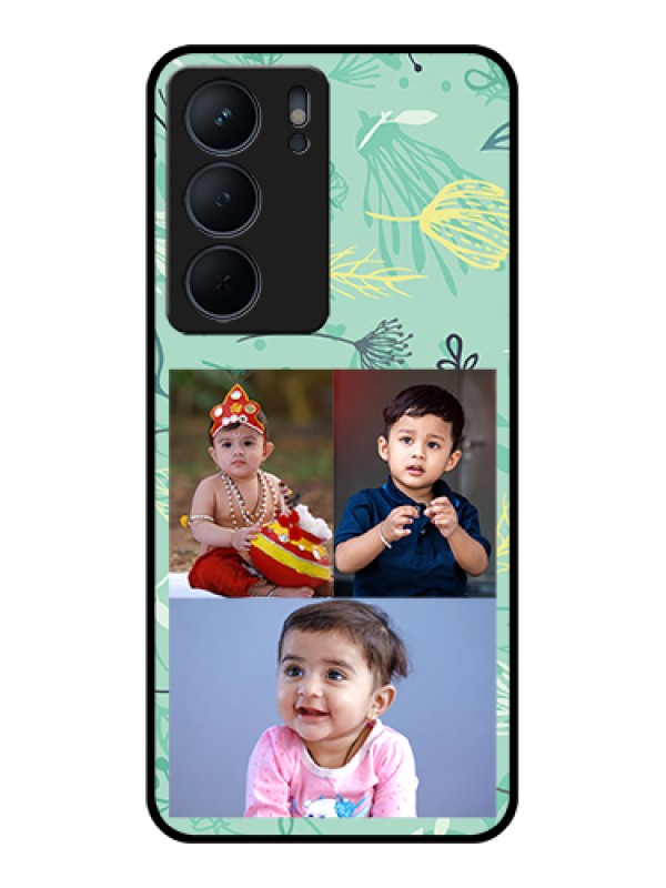 Custom Realme P3x 5G Custom Metal Phone CaseAttractive Floral Pattern Design