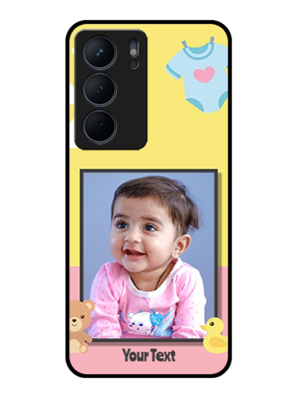 Custom Realme P3x 5G Custom Metal Phone CaseCute Love Quote With 4 Pic Upload Design