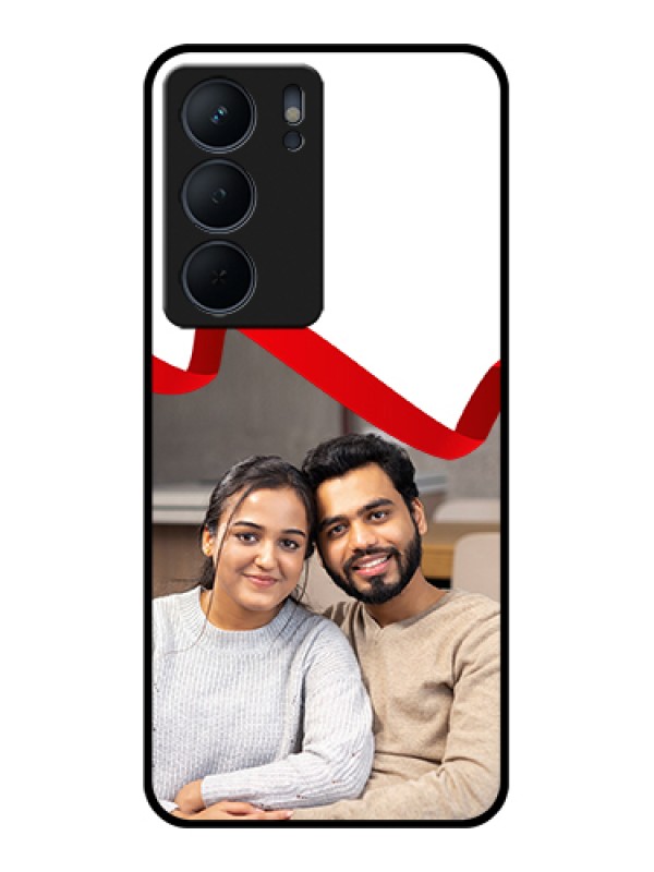 Custom Realme P3x 5G Custom Metal Phone CaseStylish Semi - Circle Pattern Design