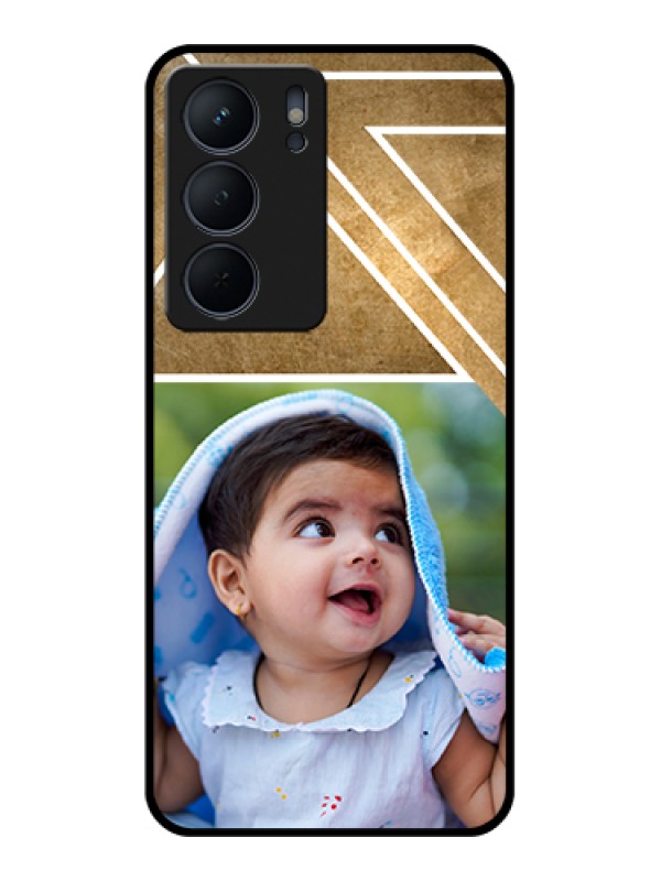 Custom Realme P3x 5G Custom Metal Phone Case - Gradient Abstract Texture Design