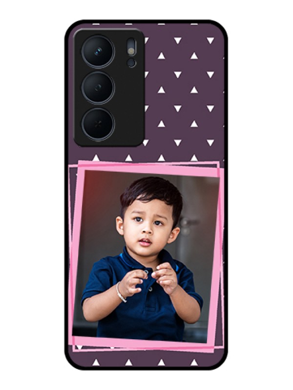 Custom Realme P3x 5G Custom Metal Phone Case - Triangle Pattern Dotted Design