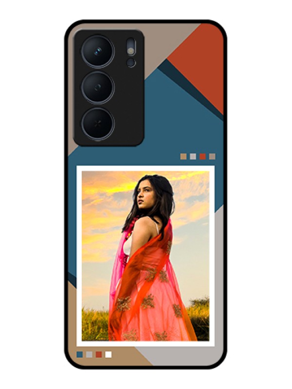 Custom Realme P3x 5G Custom Metal Phone Case - Retro Color Pallet Design