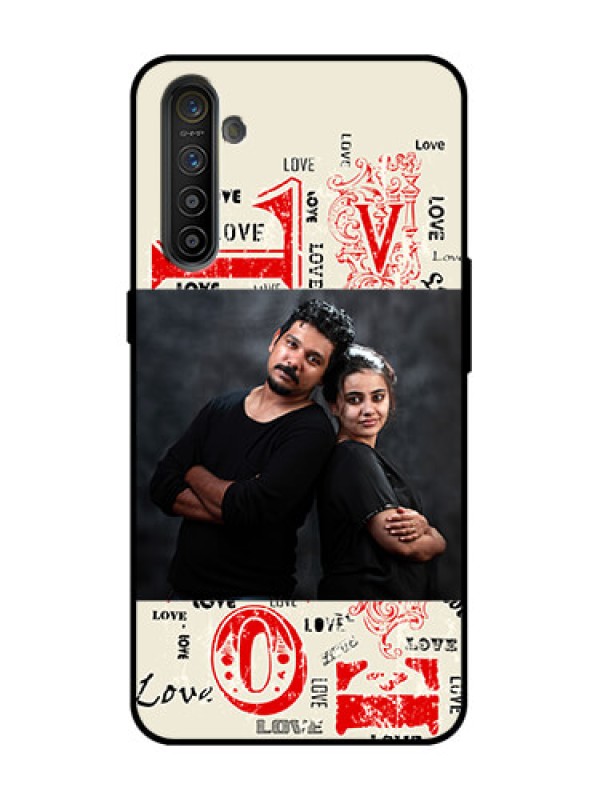 Custom Realme X2 Custom Metal Phone Case - Trendy Love Design Case