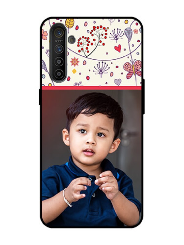 Custom Realme X2 Custom Metal Phone Case - Premium Floral Design