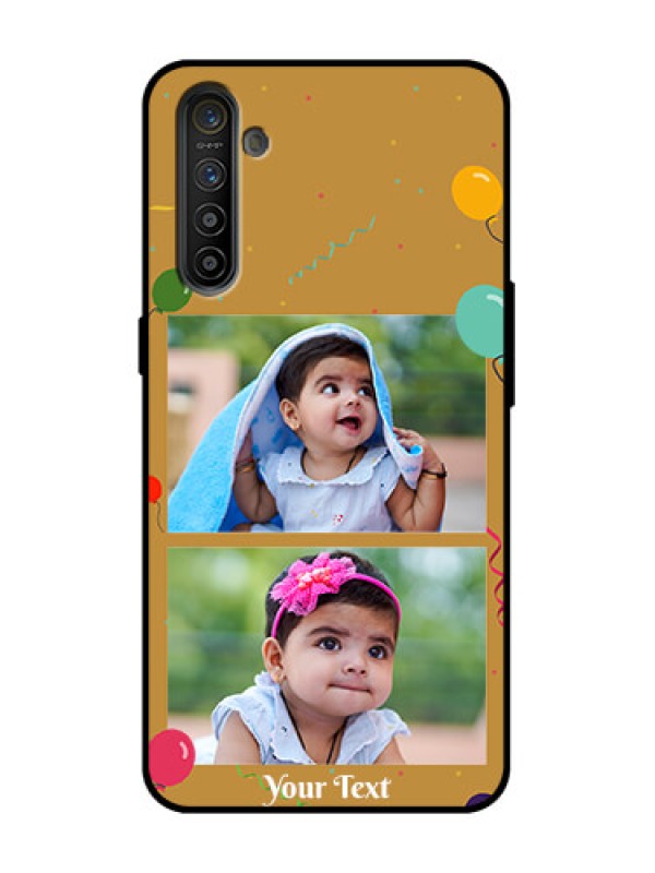Custom Realme X2 Custom Metal Phone Case - Image Holder With Birthday Celebrations Design