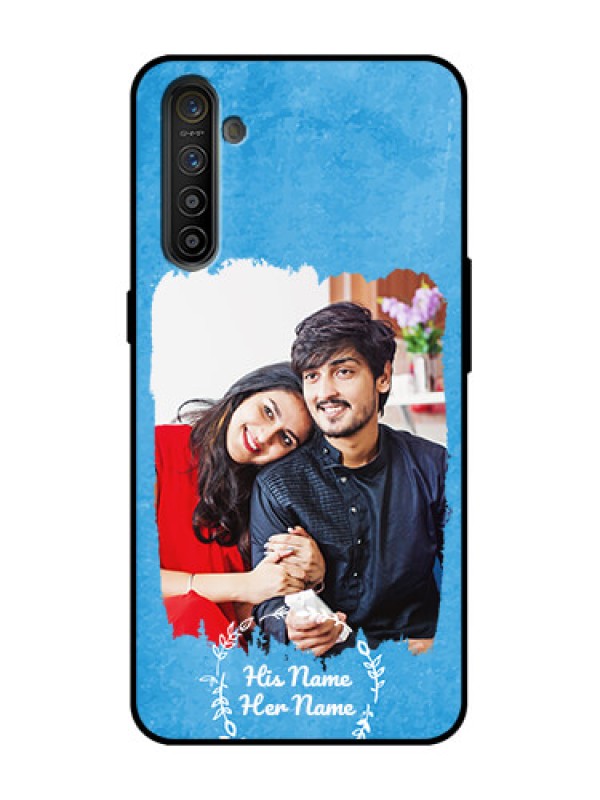 Custom Realme X2 Custom Metal Phone Case - Blue Color Vintage Design