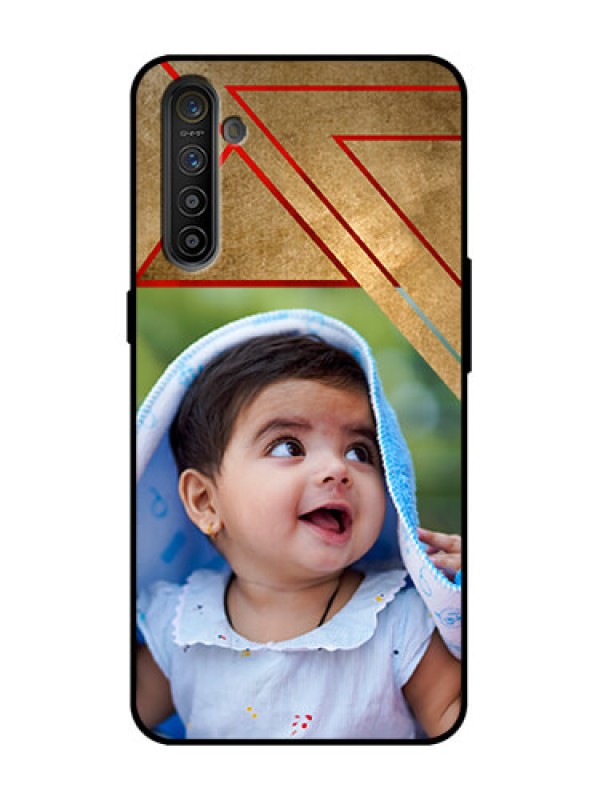 Custom Realme X2 Custom Metal Phone Case - Gradient Abstract Texture Design