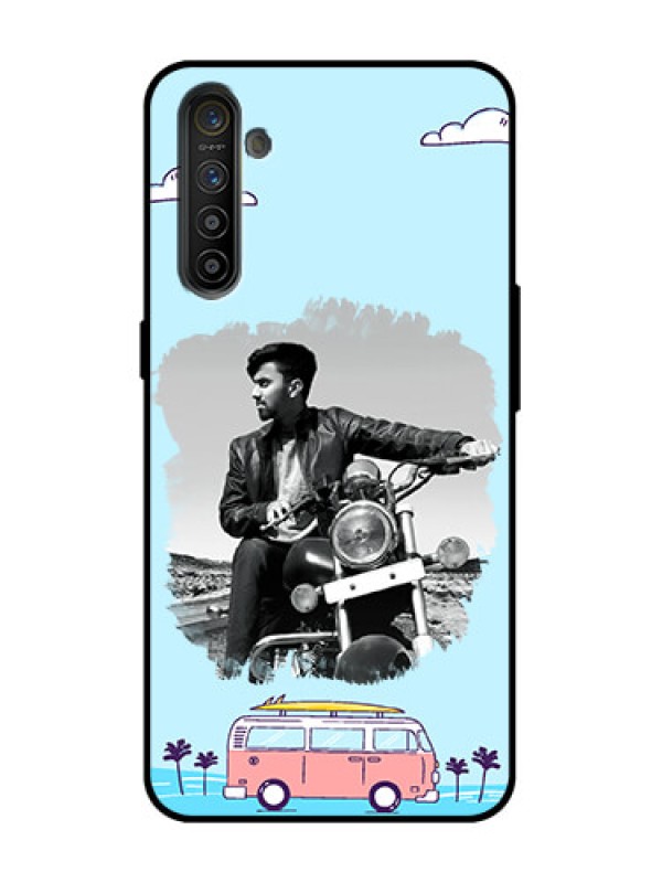 Custom Realme X2 Custom Metal Phone Case - Travel and Adventure Design