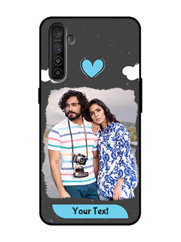 Custom Realme X2 Custom Metal Phone Case - Splashes With Love Doodles Design