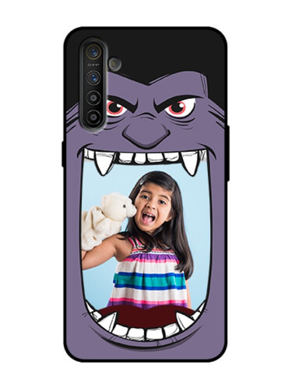Custom Realme X2 Custom Metal Phone Case - Angry Monster Design