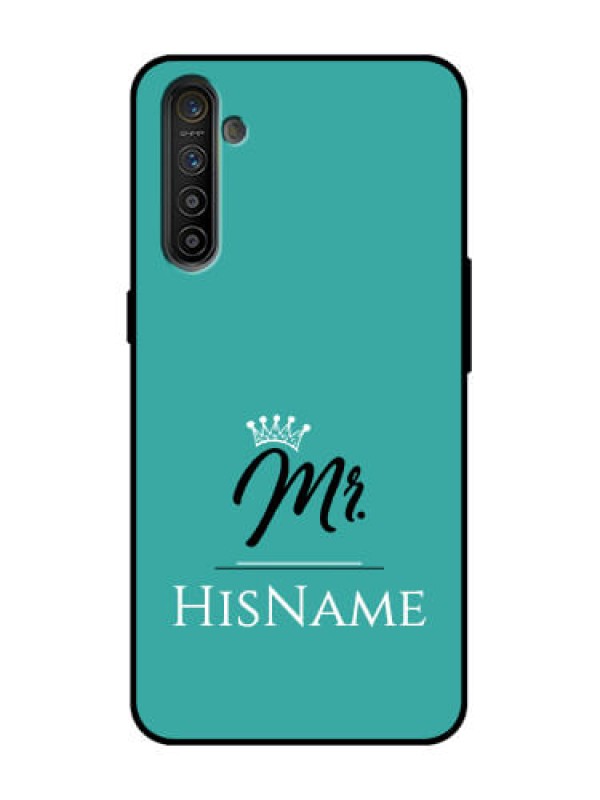 Custom Realme X2 Custom Metal Phone Case - Mr With Name Design