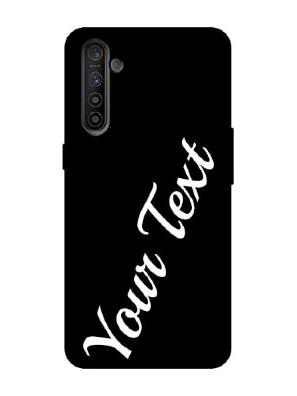 Custom Realme X2 Custom Metal Phone Case - With Your Name Design