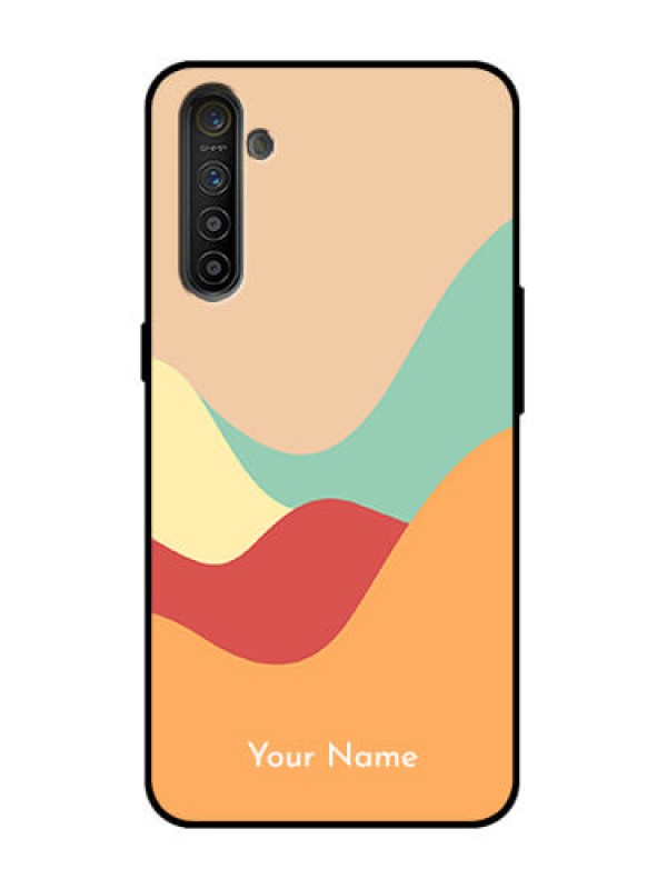 Custom Realme X2 Custom Metal Phone Case - Ocean Waves Multi - Colour Design