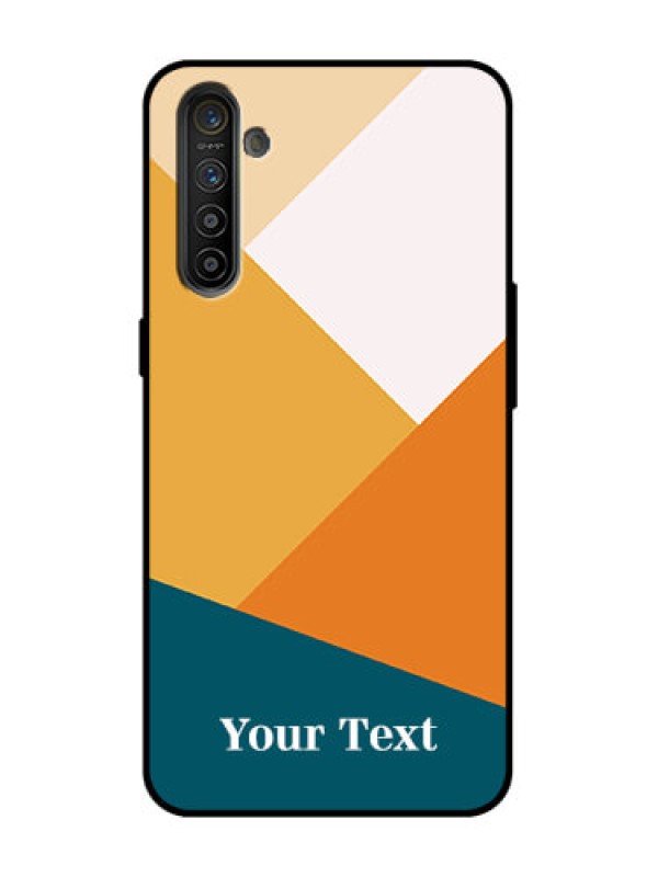 Custom Realme X2 Custom Metal Phone Case - Stacked Multi - Colour Design