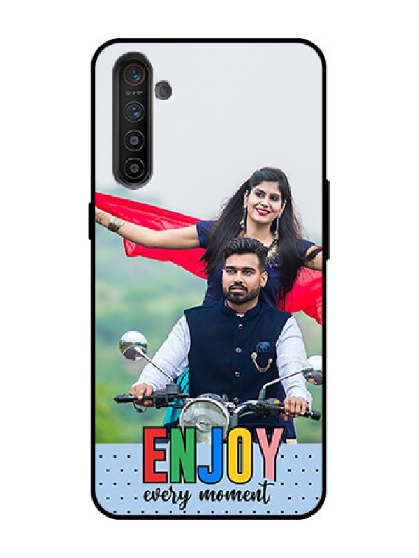 Custom Realme X2 Custom Metal Phone Case - Enjoy Every Moment Design